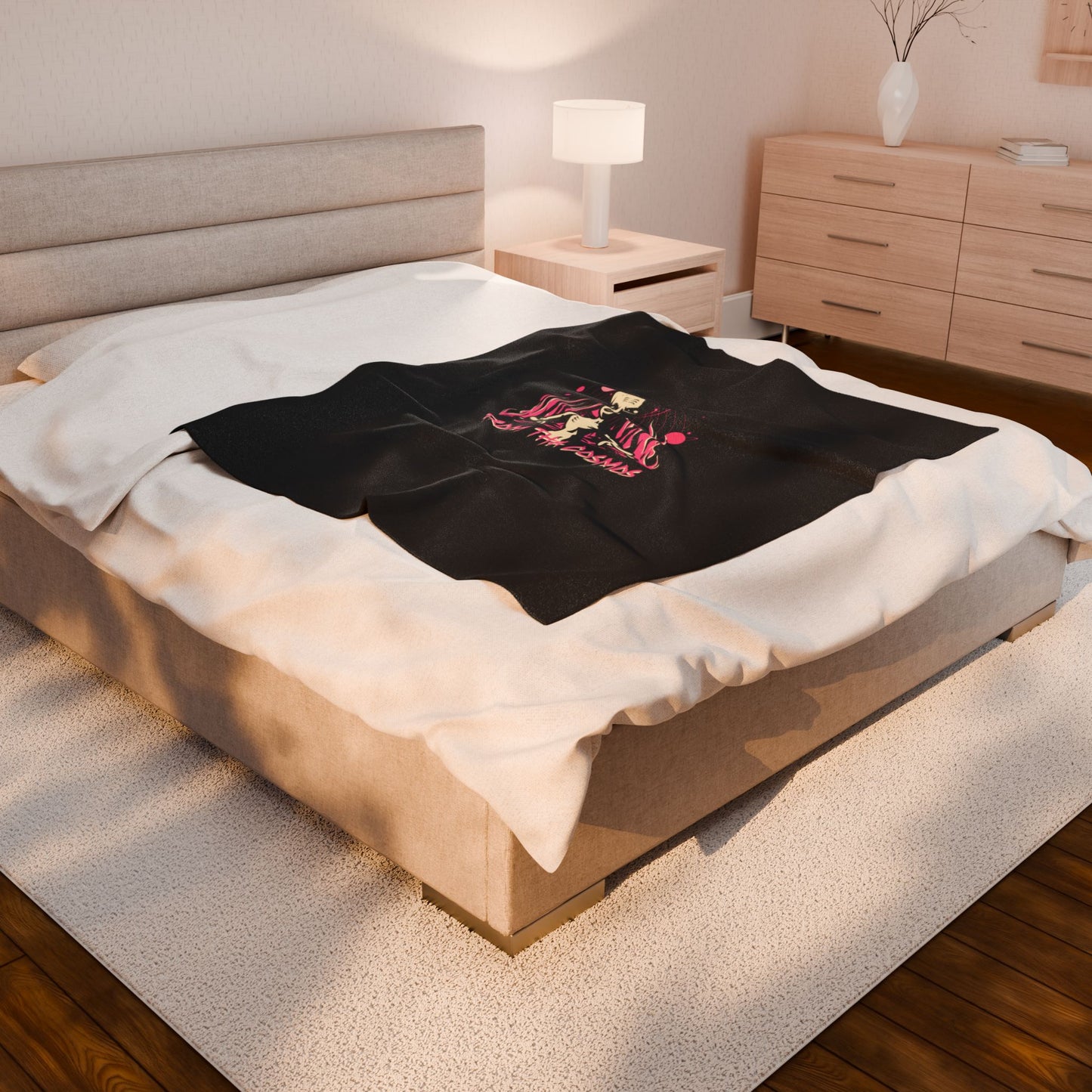 From the Cosmos Plush Blanket