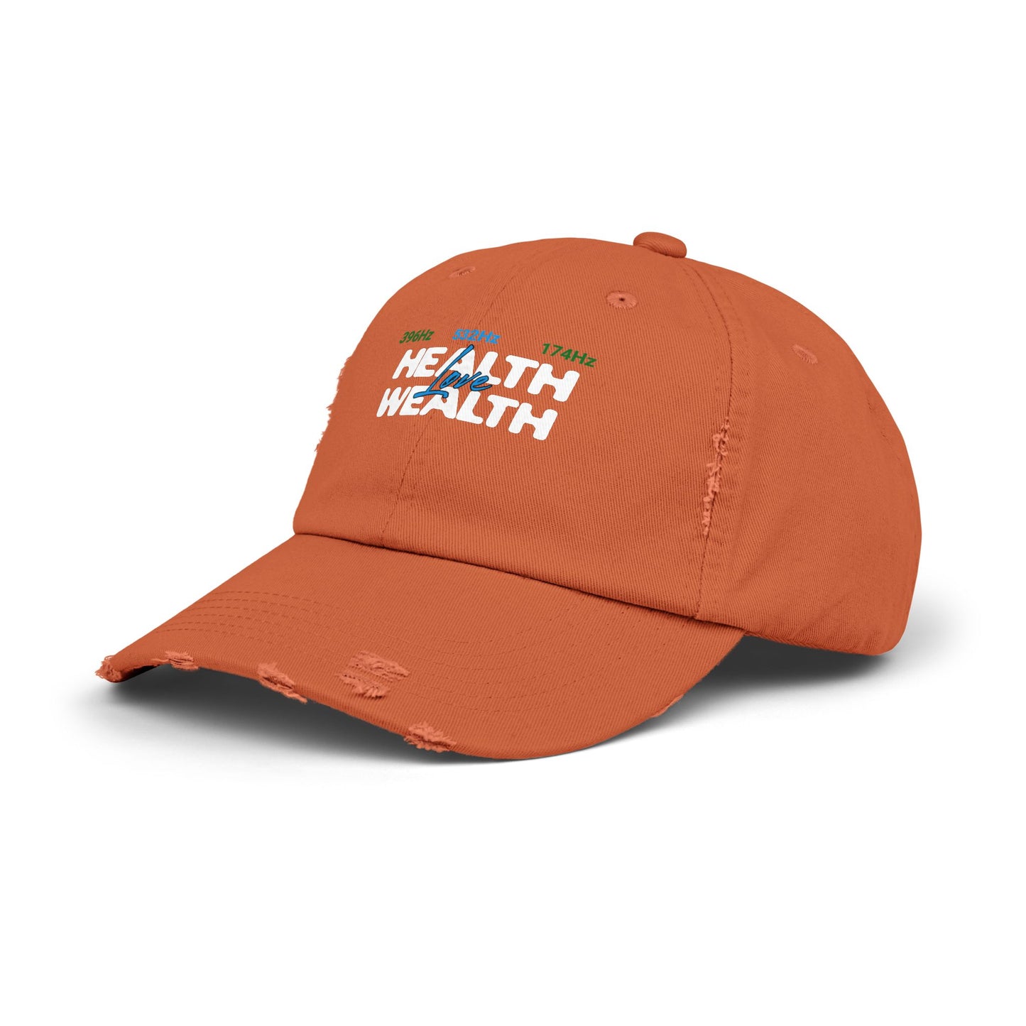 Health Wealth & Love Hat | Matching Frequency Hz Design