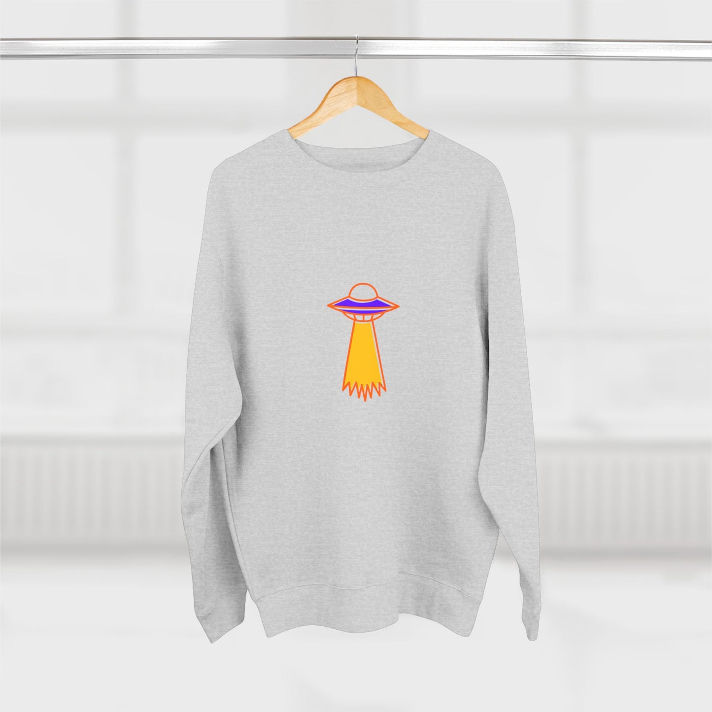 Alien Encounter Unisex Crewneck Sweatshirt, UFO Abduction Hoodie, Extraterrestrial Disclosure Sweatshirt, Outer Space Clothing, Galaxy