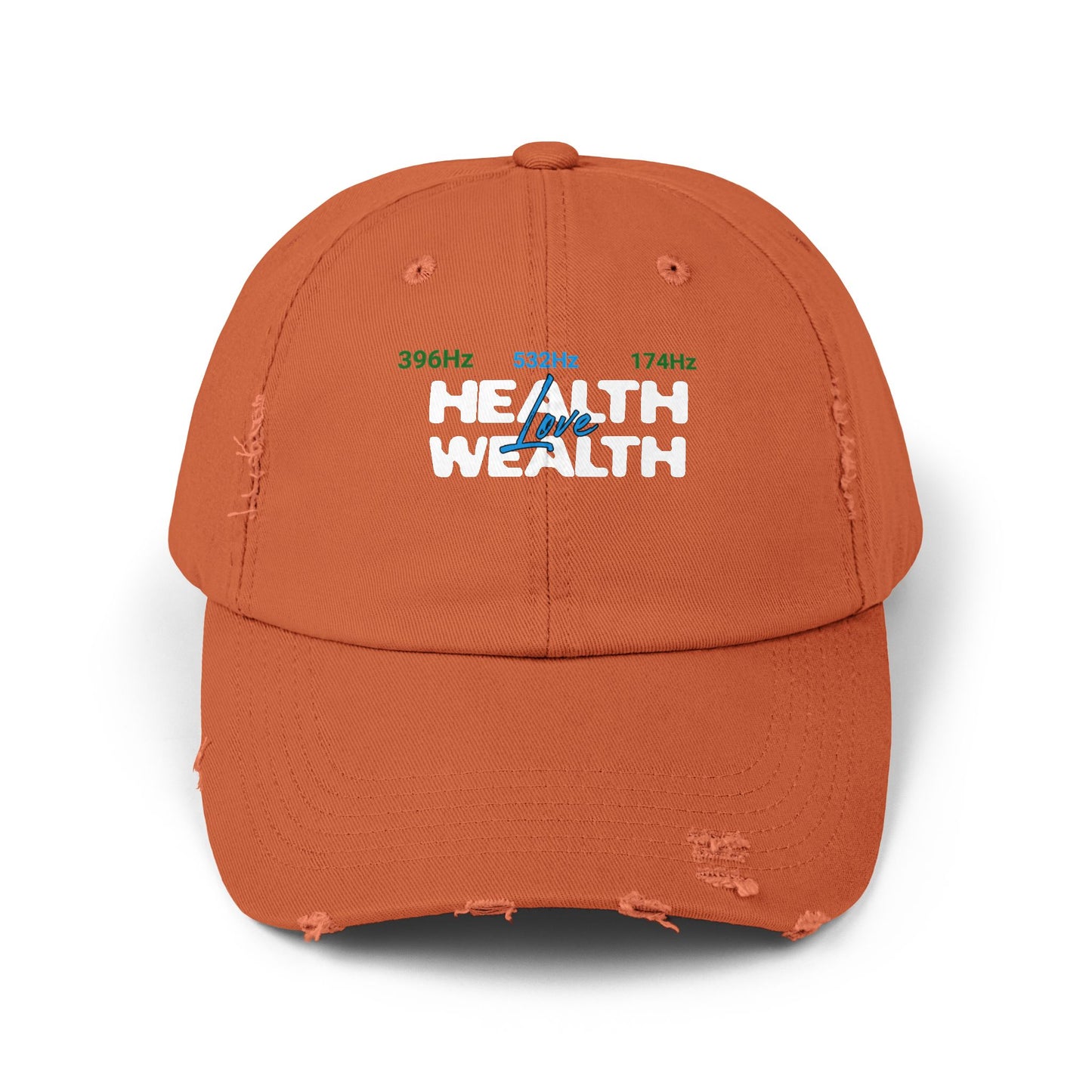 Health Wealth & Love Hat | Matching Frequency Hz Design