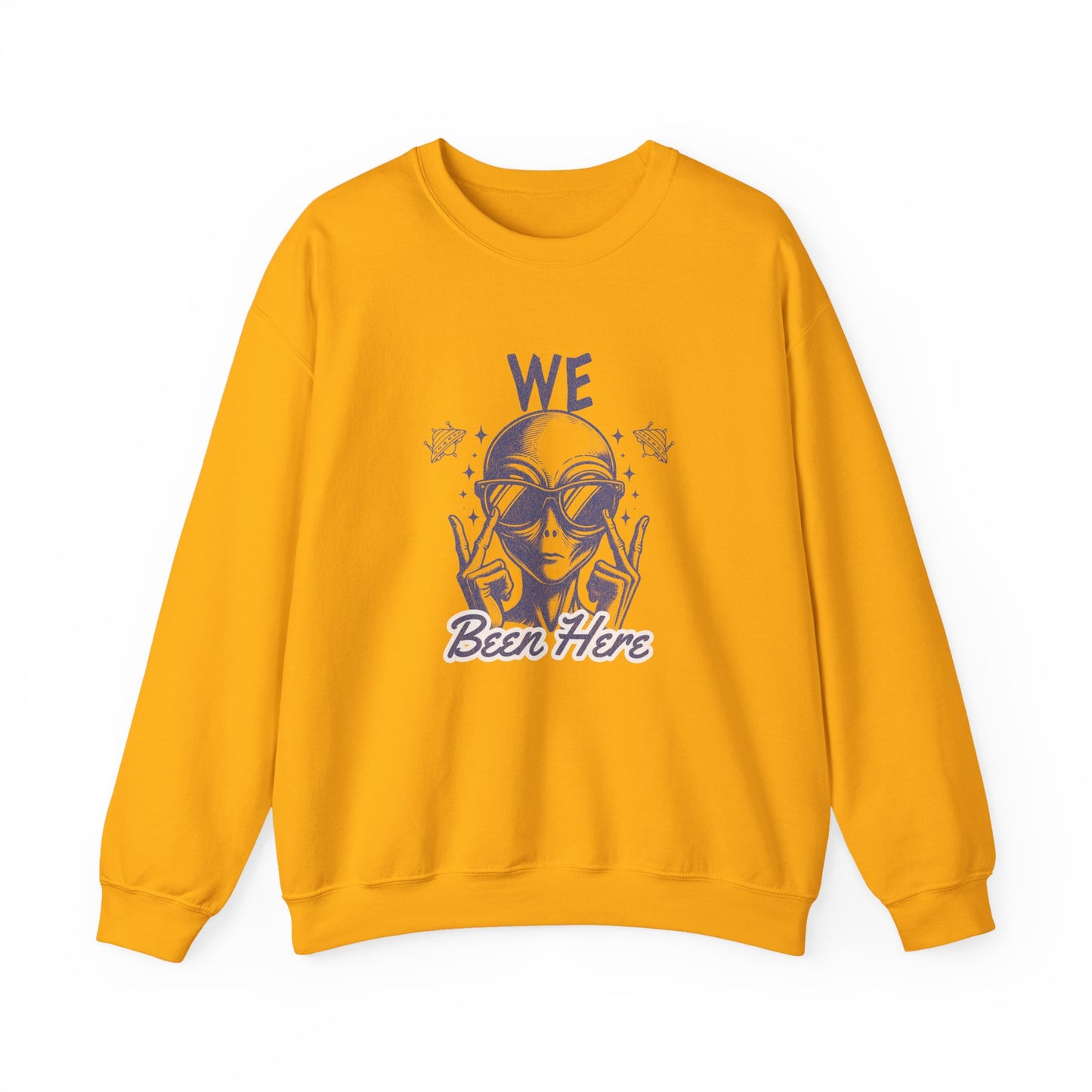 Alien Abduction Unisex Sweatshirt, Extraterrestrial Invasion Crewneck Jumper, Outer Space Gift, Sci-Fi Clothing, UFO Abductee Apparel,
