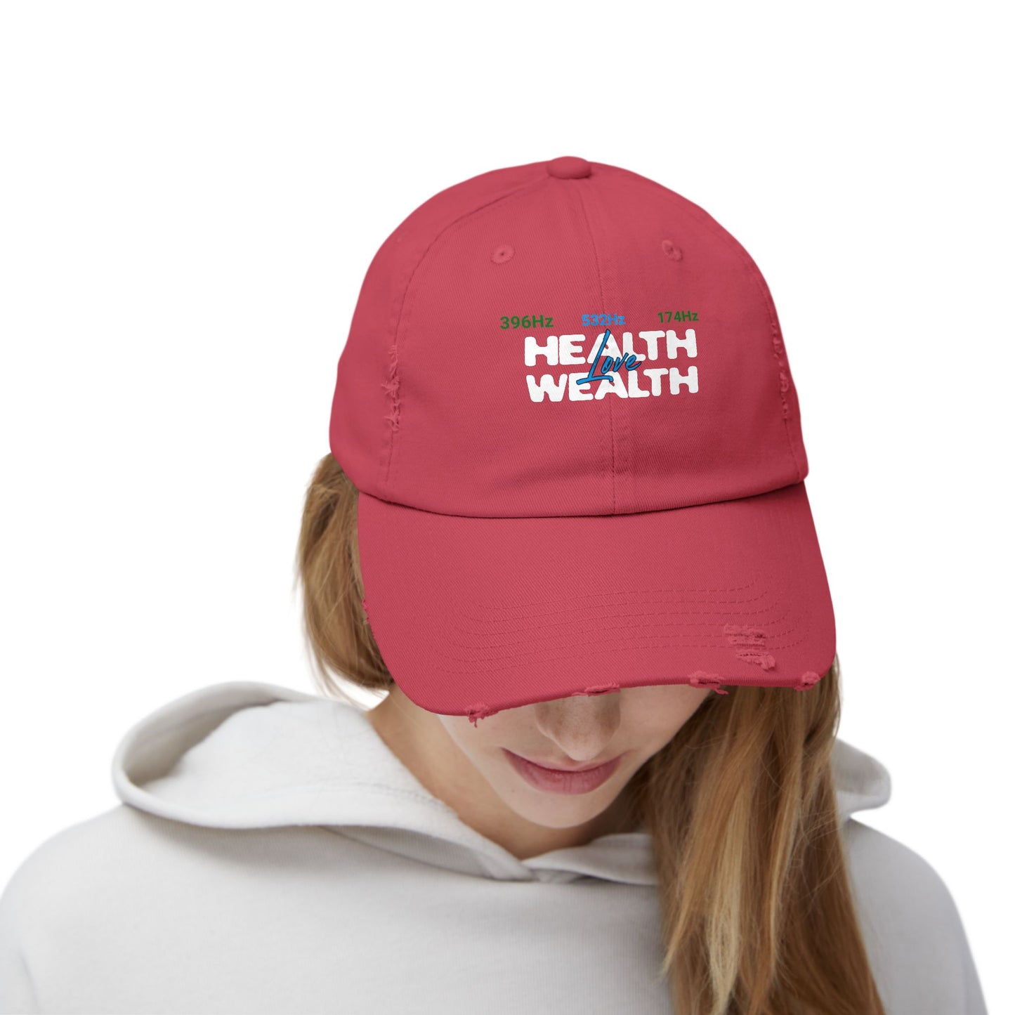 Health Wealth & Love Hat | Matching Frequency Hz Design