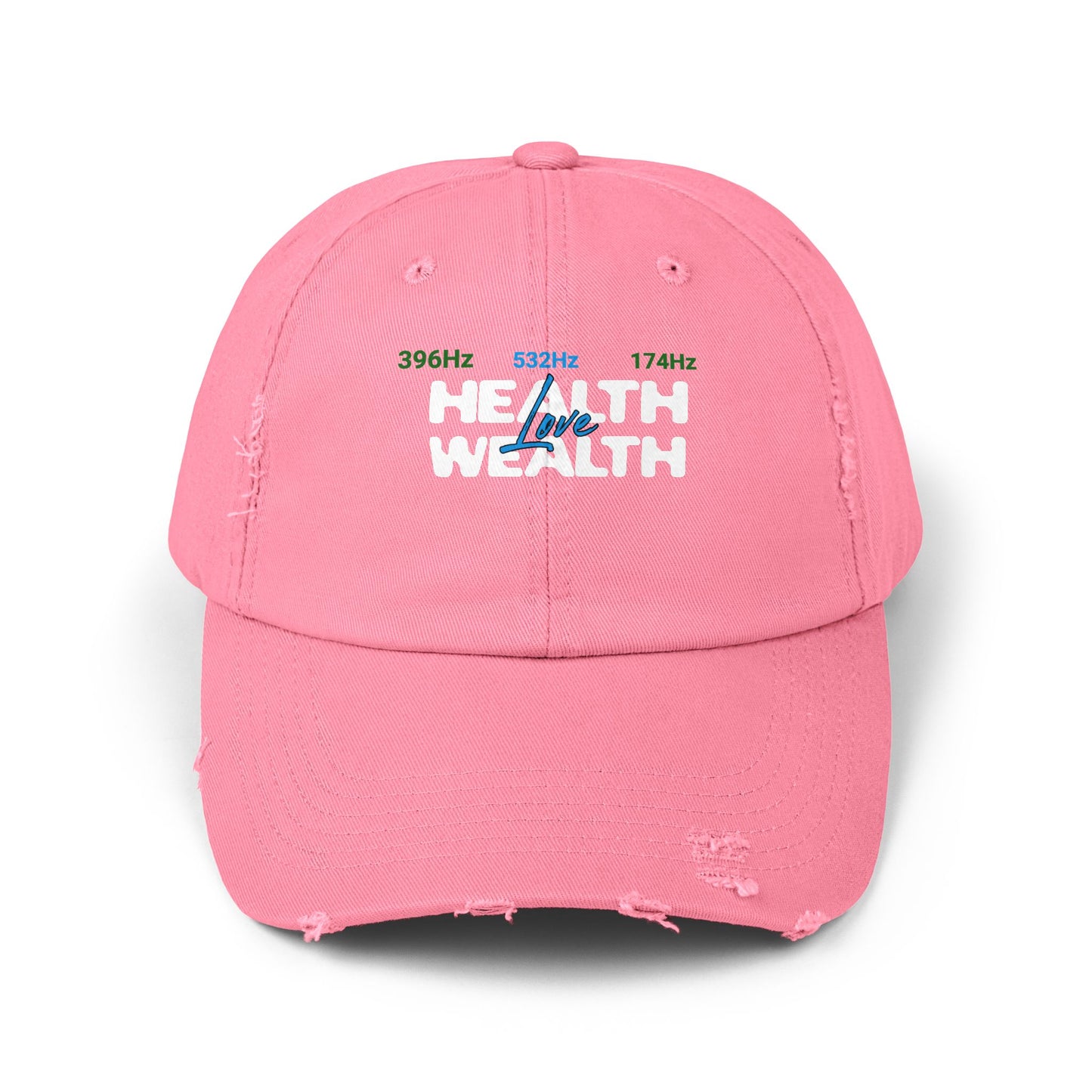 Health Wealth & Love Hat | Matching Frequency Hz Design