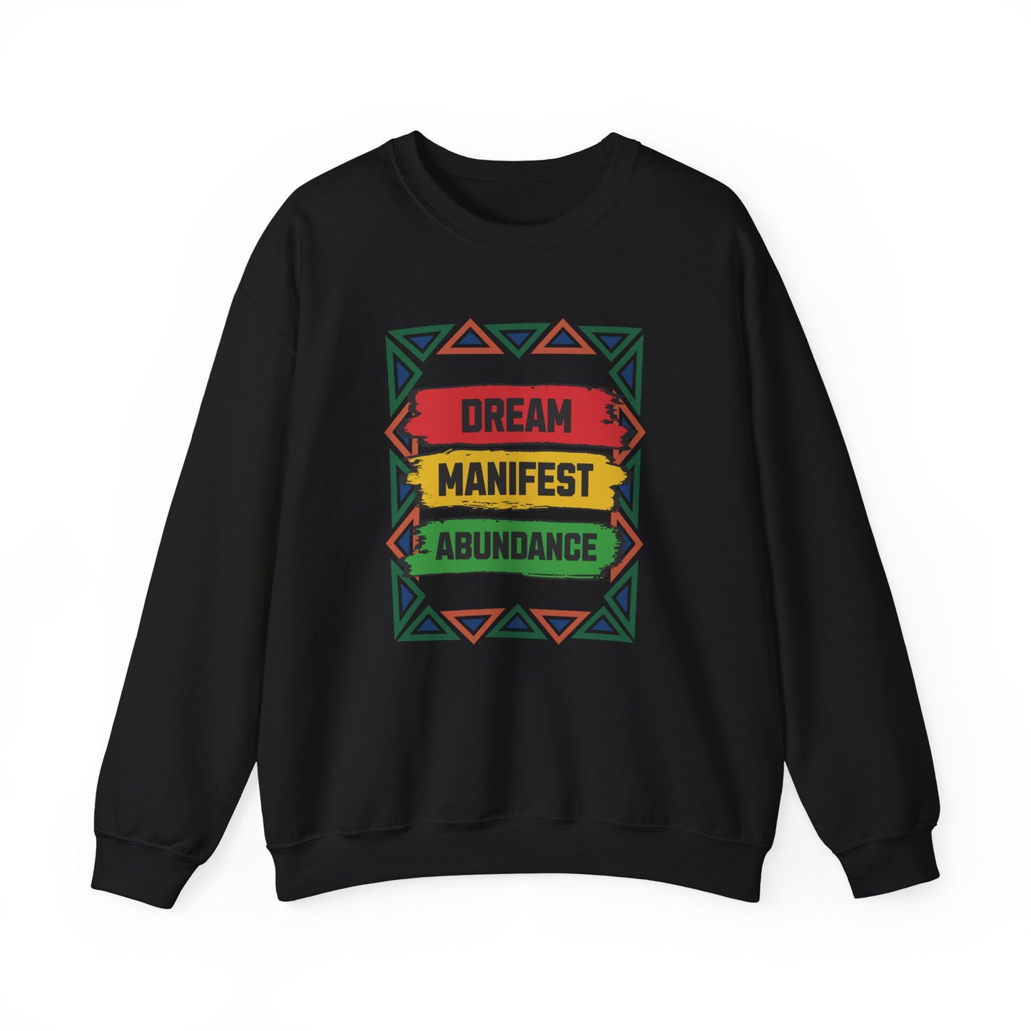 Dream Manifest Abundance Sweatshirt, Law of Attraction Jumper, Positive Manifestation Pullover, Universe Inspiration Clothing, Motivational