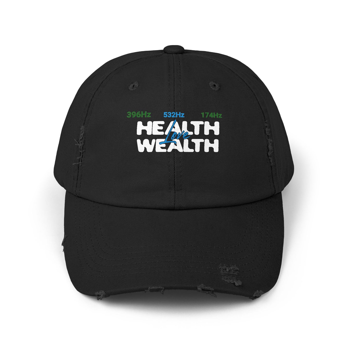 Health Wealth & Love Hat | Matching Frequency Hz Design
