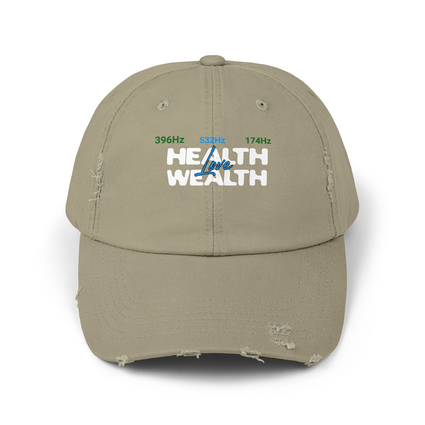 Health Wealth & Love Hat | Matching Frequency Hz Design