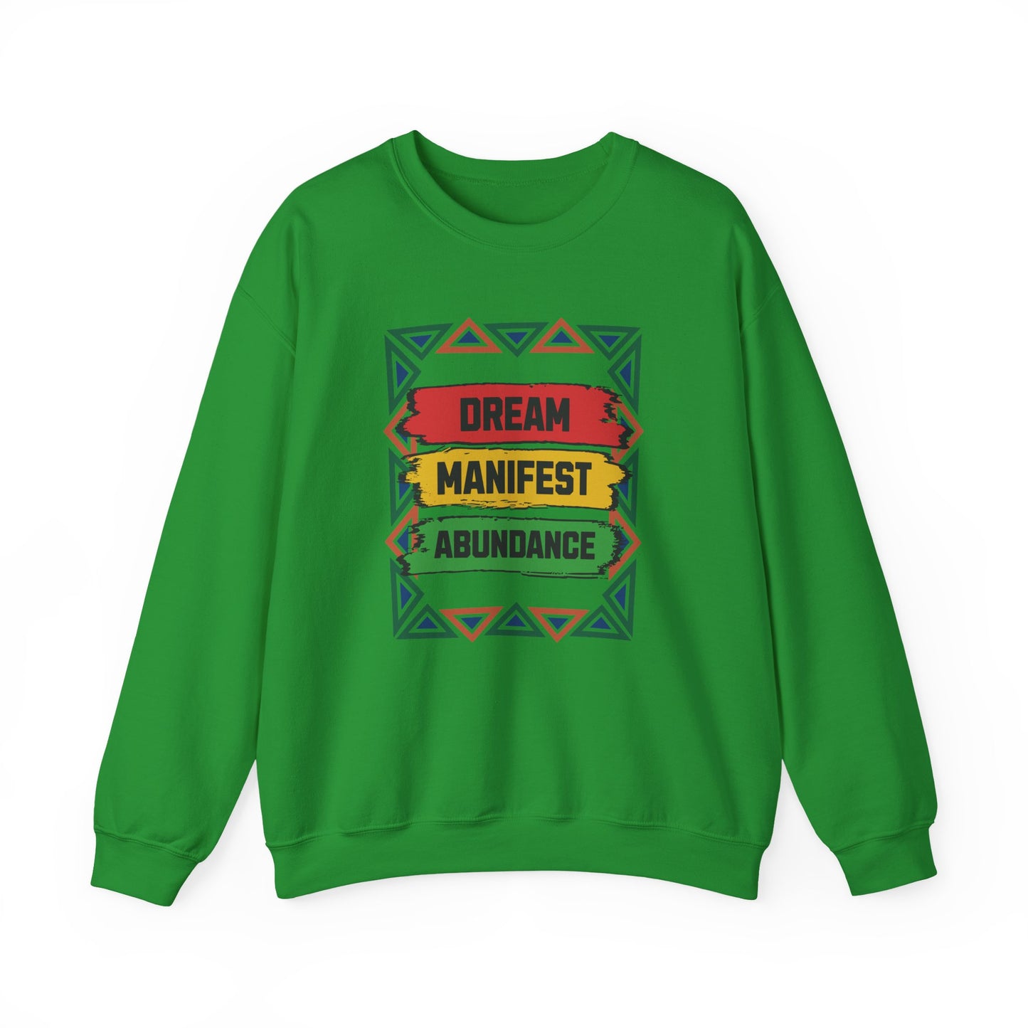 Dream Manifest Abundance Sweatshirt, Law of Attraction Jumper, Positive Manifestation Pullover, Universe Inspiration Clothing, Motivational