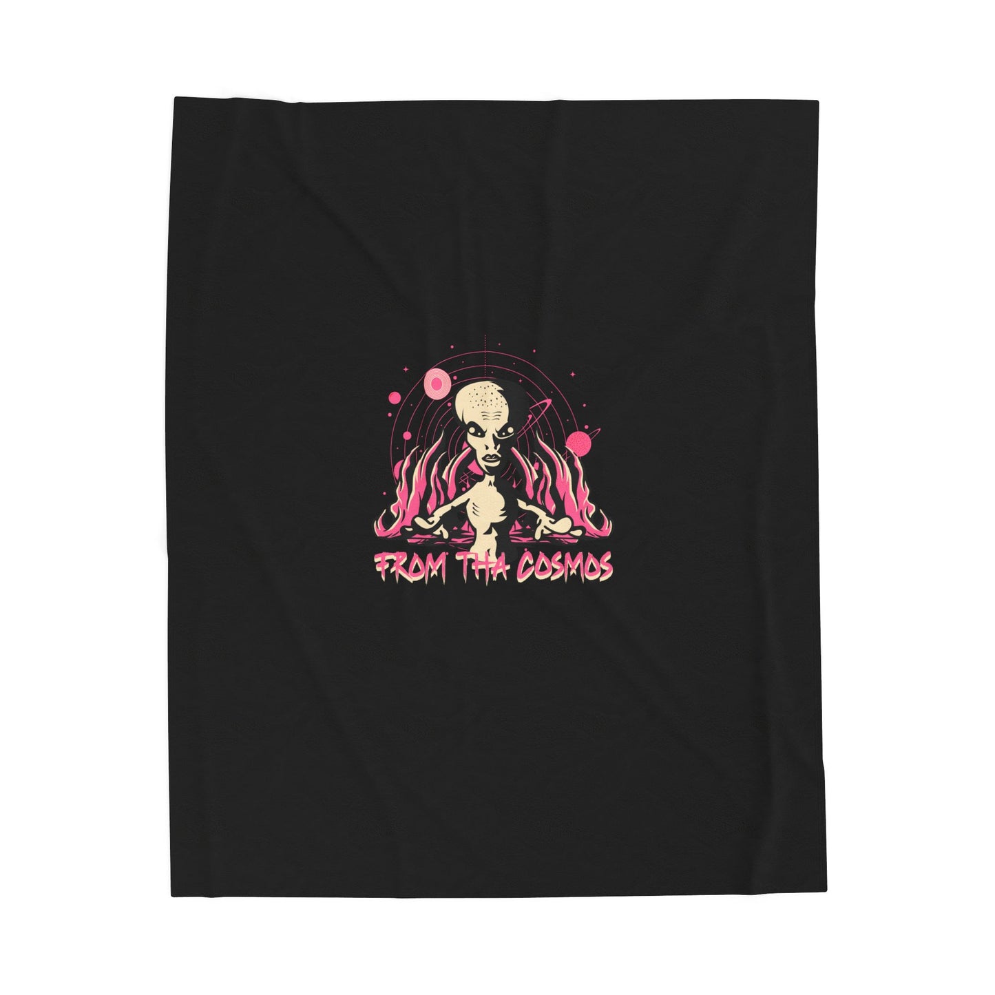 From the Cosmos Plush Blanket