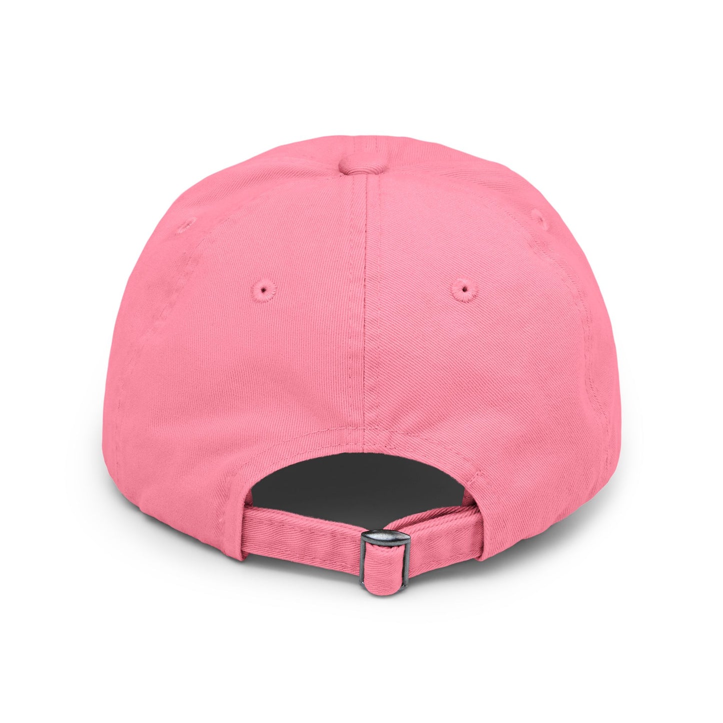 Wake Up Distressed Cotton Twill Hat for Conscious Living