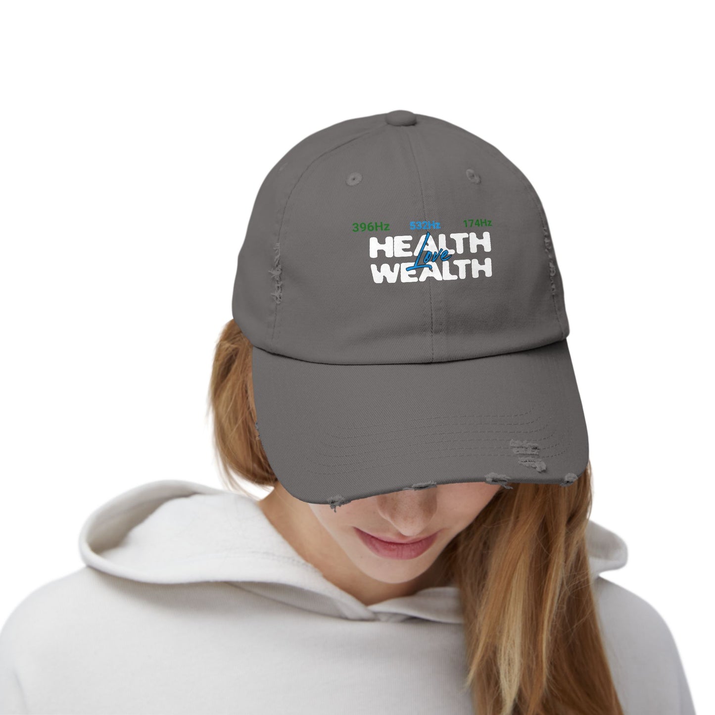 Health Wealth & Love Hat | Matching Frequency Hz Design
