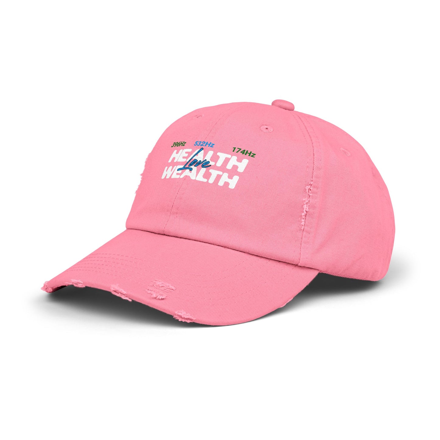 Health Wealth & Love Hat | Matching Frequency Hz Design