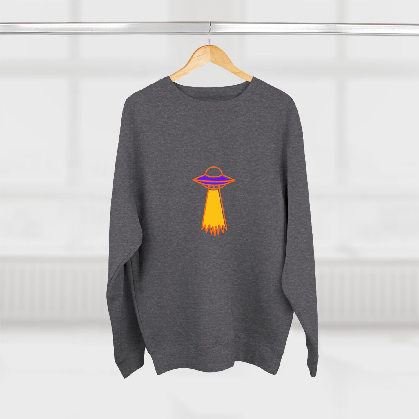 Alien Encounter Unisex Crewneck Sweatshirt, UFO Abduction Hoodie, Extraterrestrial Disclosure Sweatshirt, Outer Space Clothing, Galaxy