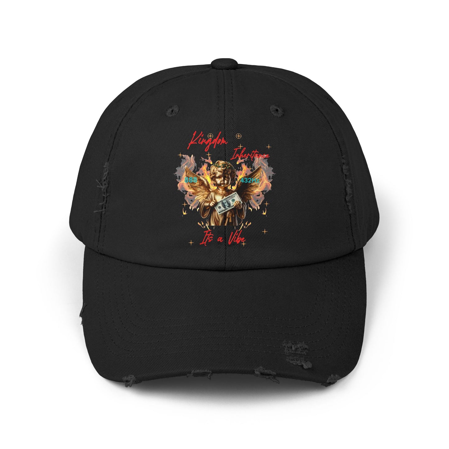 Kingdom Inheritance Hat | Golden Angel & Abundance Number 888