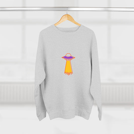 Alien Encounter Unisex Crewneck Sweatshirt, UFO Abduction Hoodie, Extraterrestrial Disclosure Sweatshirt, Outer Space Clothing, Galaxy