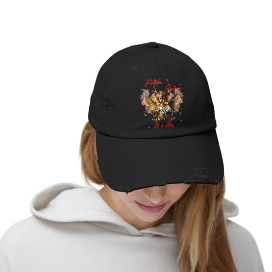 Kingdom Inheritance Hat | Golden Angel & Abundance Number 888