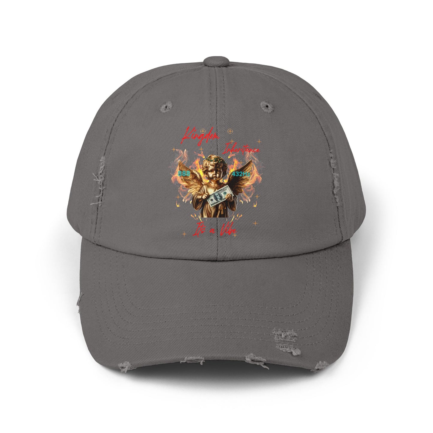 Kingdom Inheritance Hat | Golden Angel & Abundance Number 888