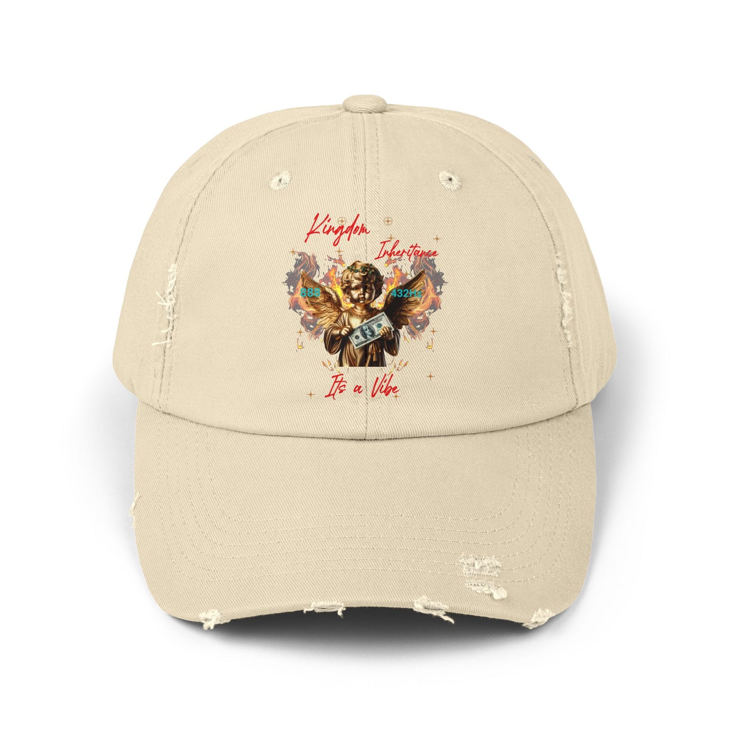 Kingdom Inheritance Hat | Golden Angel & Abundance Number 888