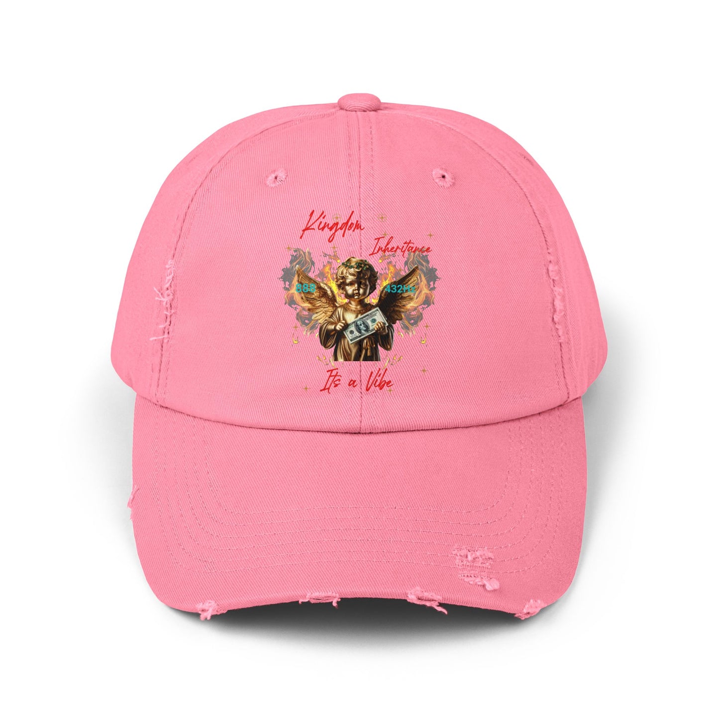 Kingdom Inheritance Hat | Golden Angel & Abundance Number 888