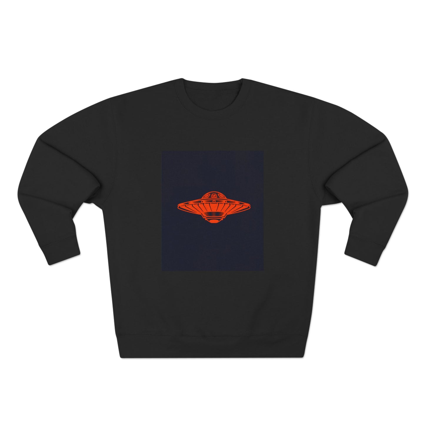 Reptilians Live Crewneck Sweatshirt, Alien Spaceship Unisex Pullover, UFO Print Sweater, Sci-Fi Graphic Jumper, Extraterrestrial Sweatshirt