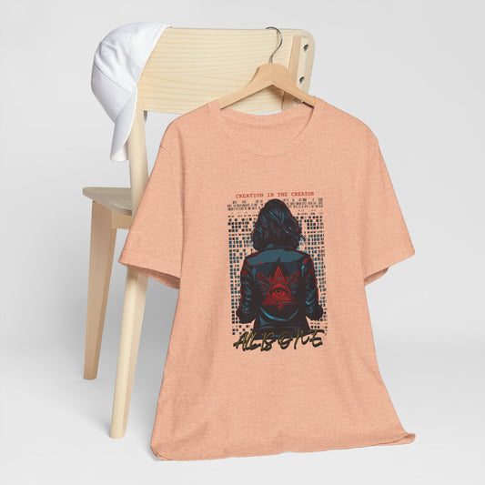 Philosophical Insight T-shirt | "Creator in the Creation, All is One"