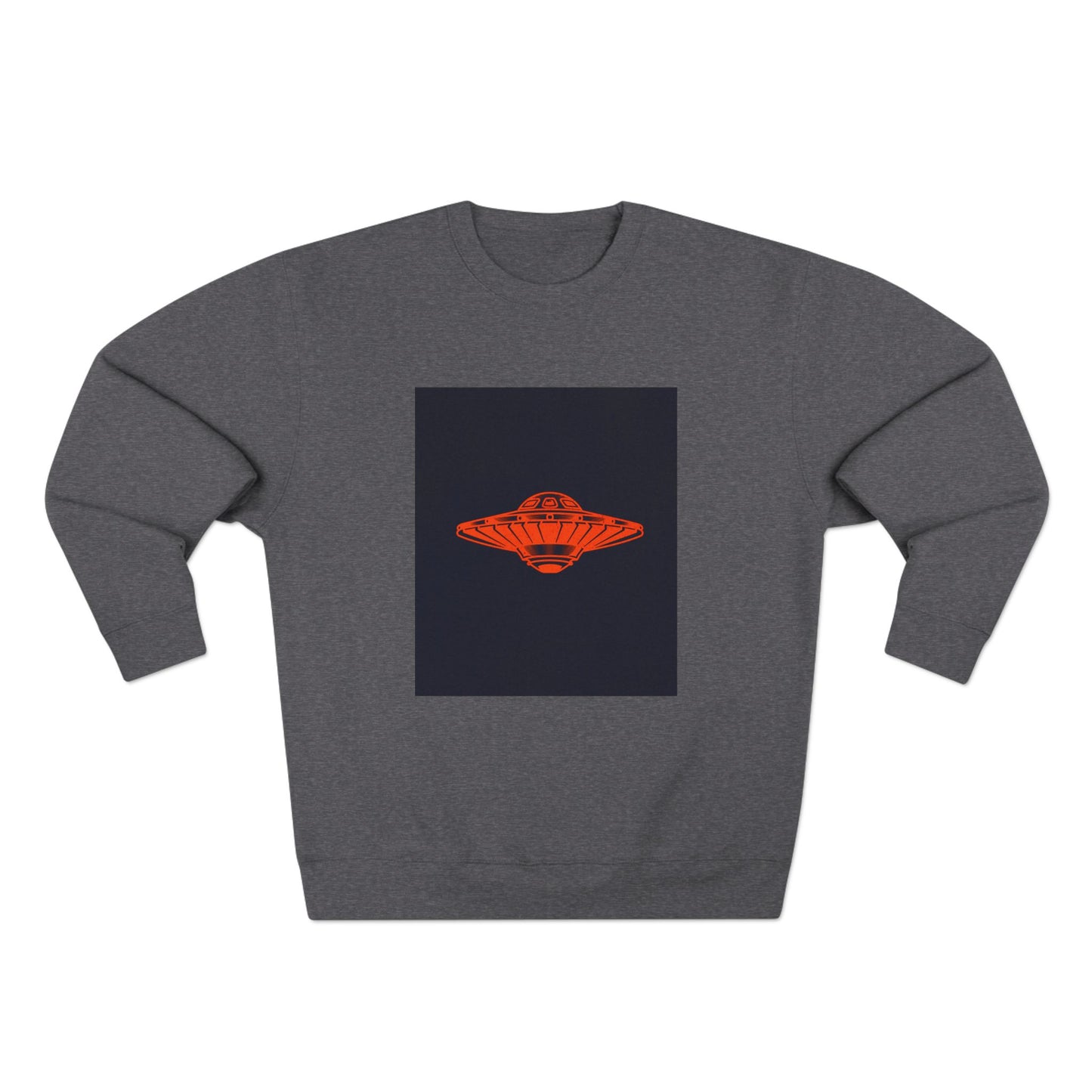 Reptilians Live Crewneck Sweatshirt, Alien Spaceship Unisex Pullover, UFO Print Sweater, Sci-Fi Graphic Jumper, Extraterrestrial Sweatshirt