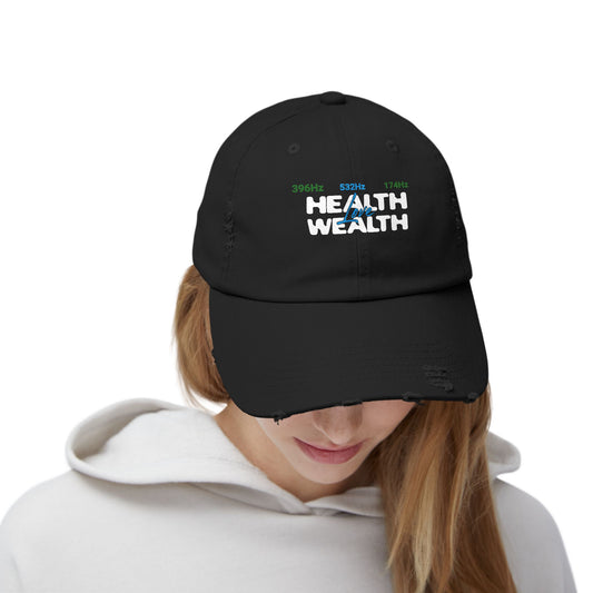 Health Wealth & Love Hat | Matching Frequency Hz Design