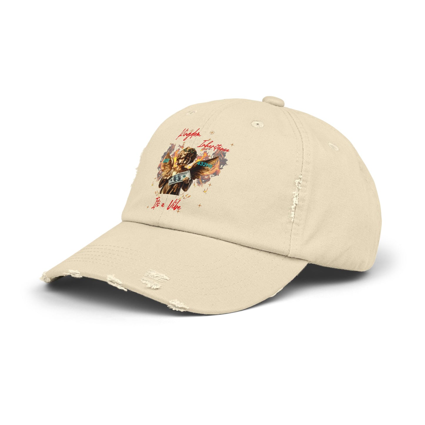 Kingdom Inheritance Hat | Golden Angel & Abundance Number 888