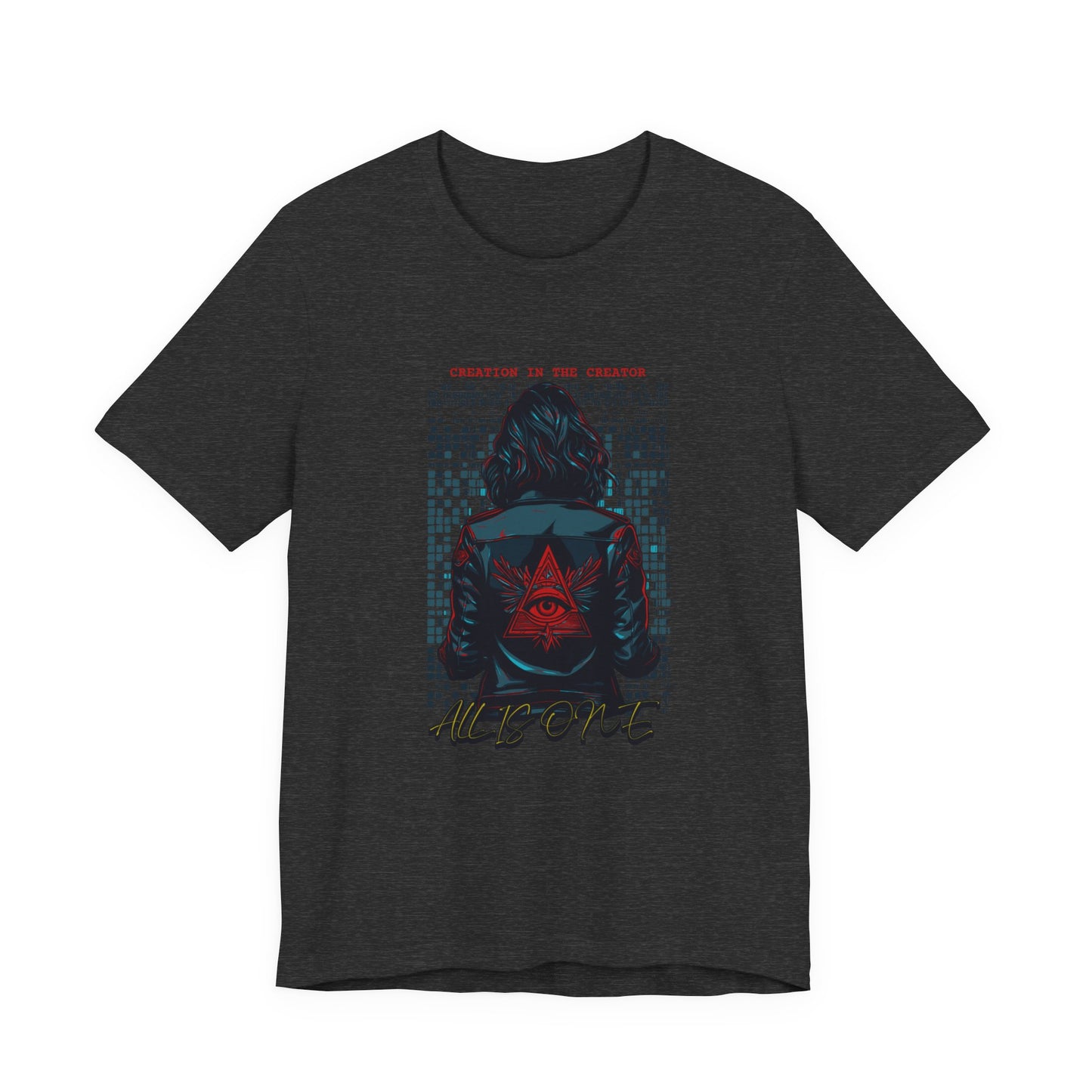Philosophical Insight T-shirt | "Creator in the Creation, All is One"