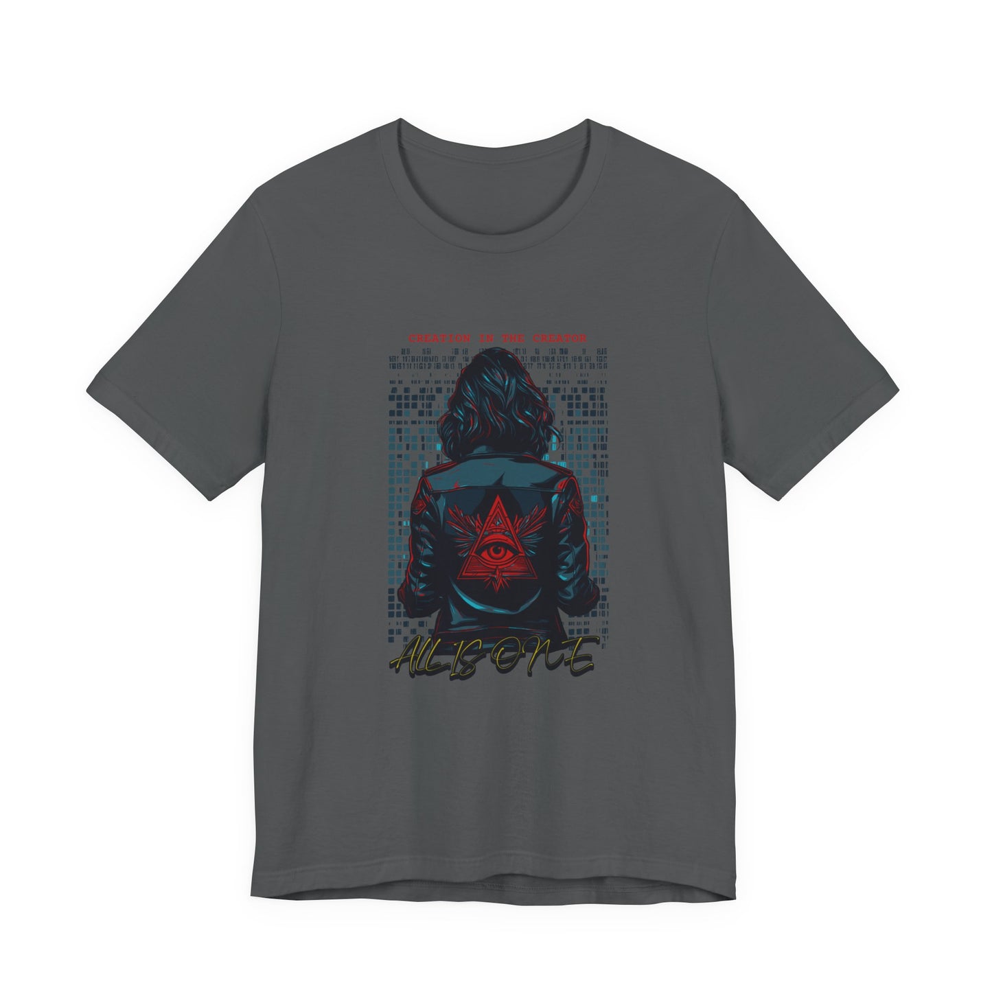 Philosophical Insight T-shirt | "Creator in the Creation, All is One"