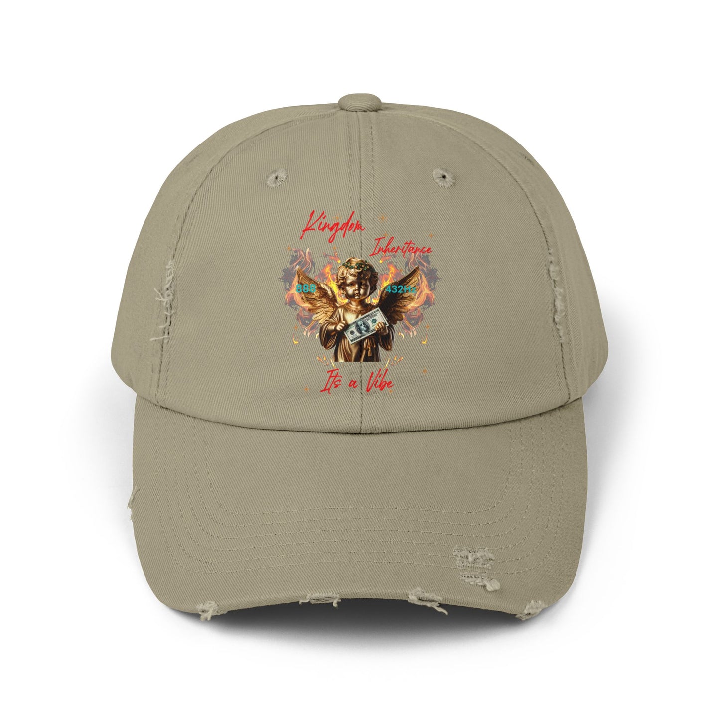 Kingdom Inheritance Hat | Golden Angel & Abundance Number 888