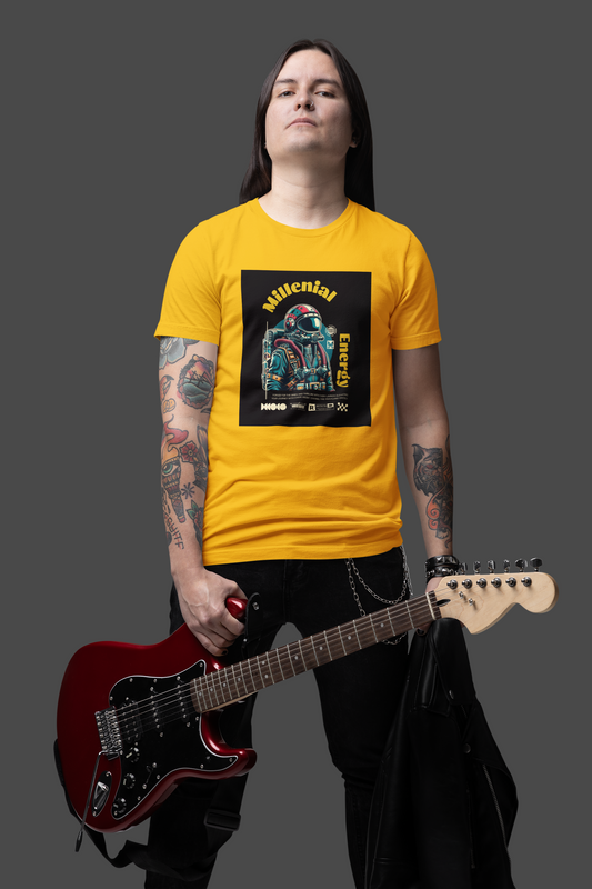 Millenial Energy Astronaut T-Shirt | Lightweight Comfor