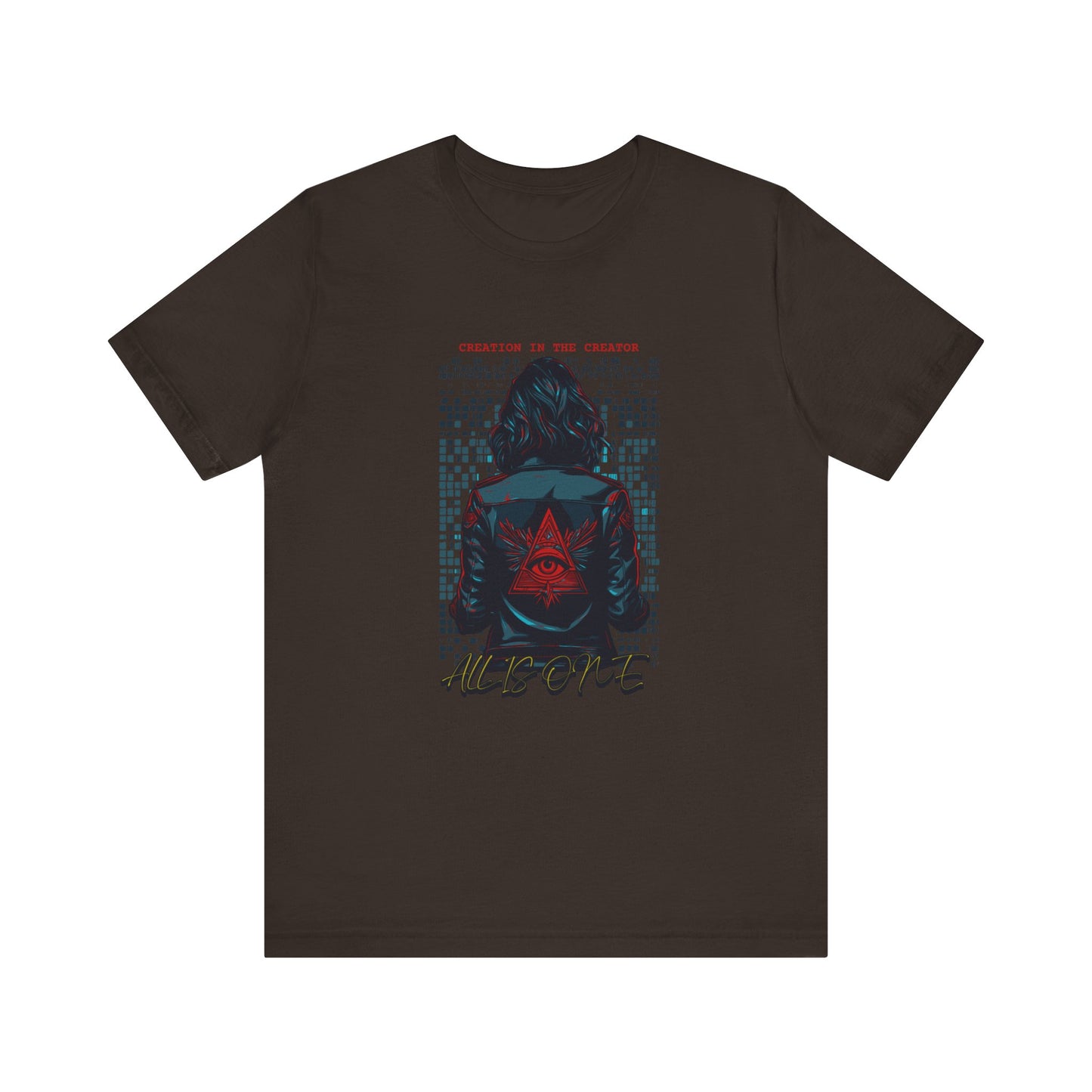 Philosophical Insight T-shirt | "Creator in the Creation, All is One"