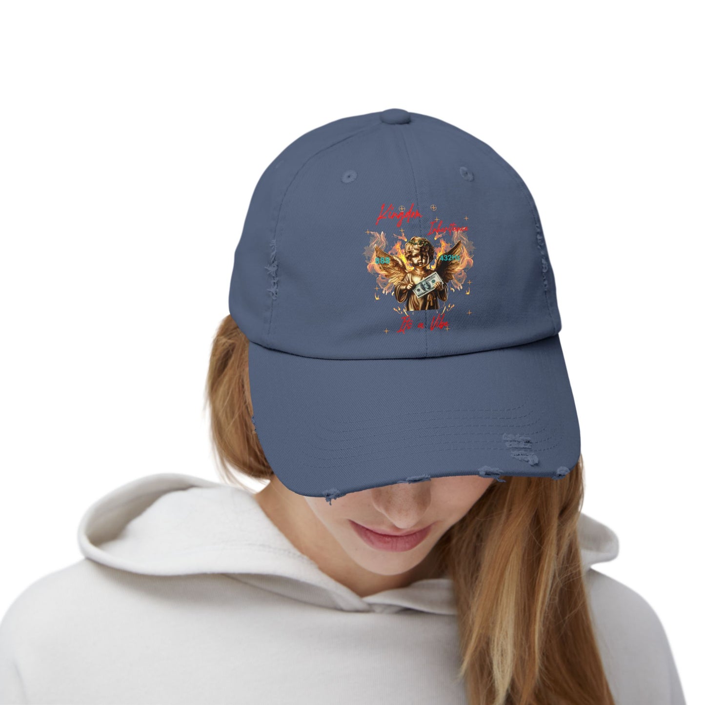 Kingdom Inheritance Hat | Golden Angel & Abundance Number 888