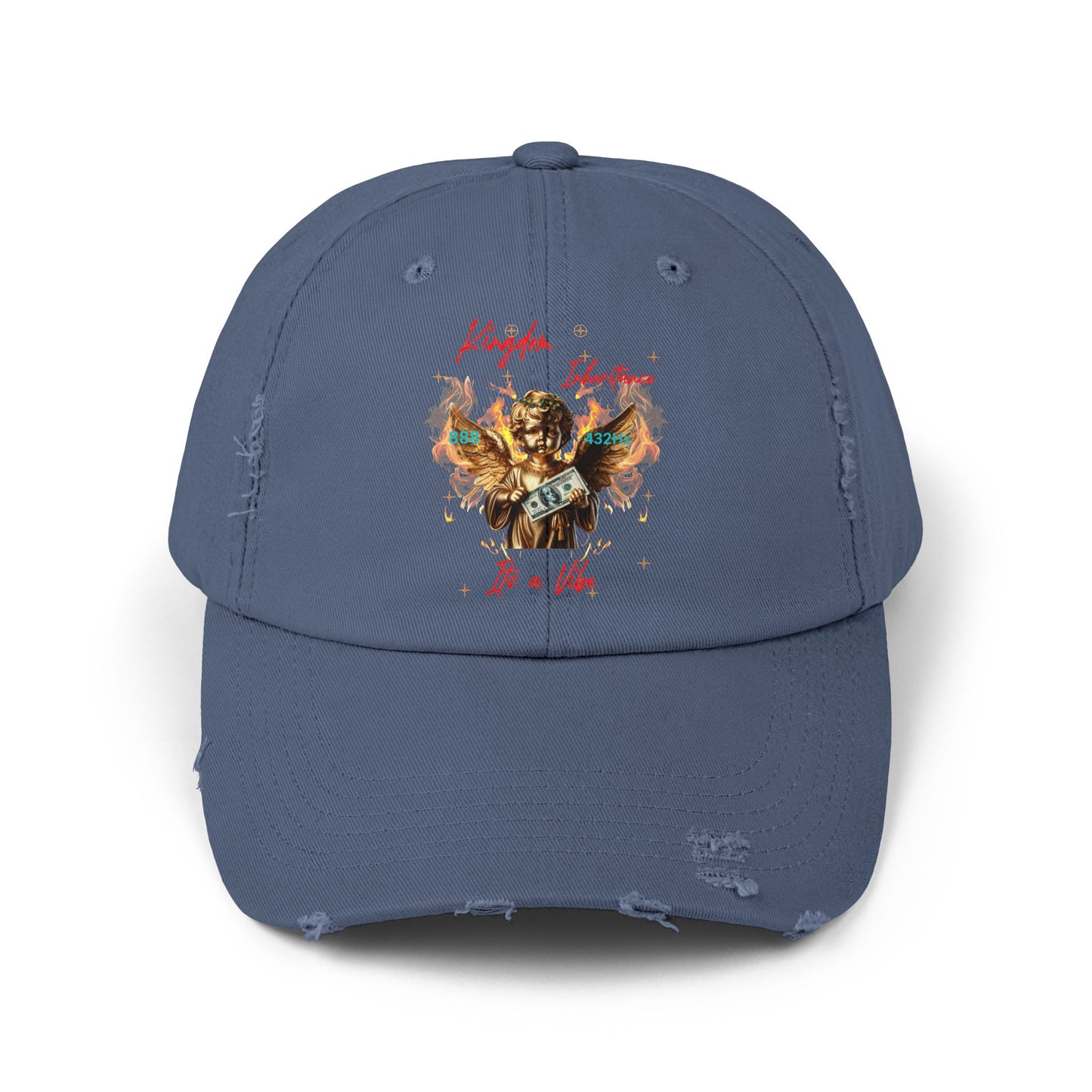 Kingdom Inheritance Hat | Golden Angel & Abundance Number 888