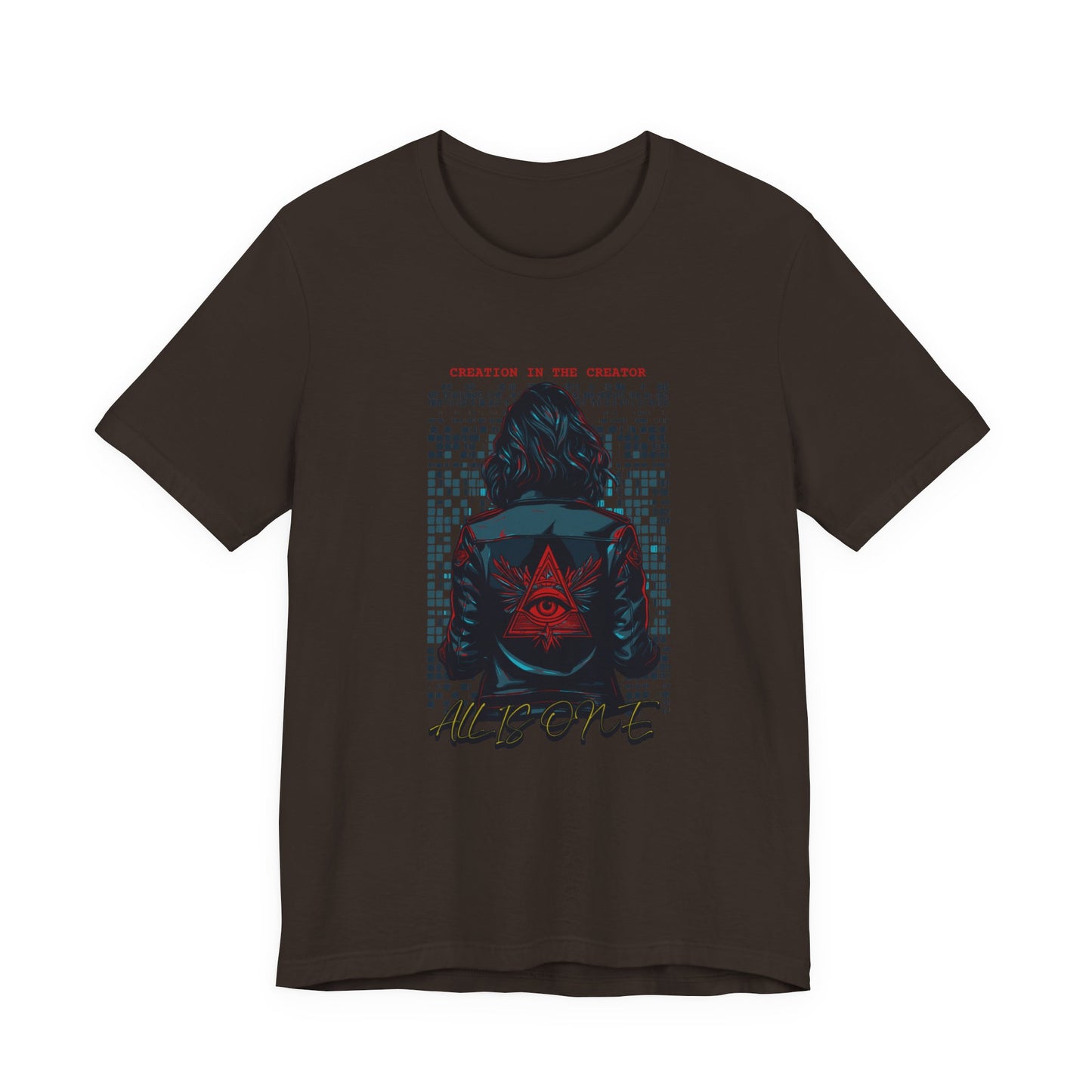Philosophical Insight T-shirt | "Creator in the Creation, All is One"