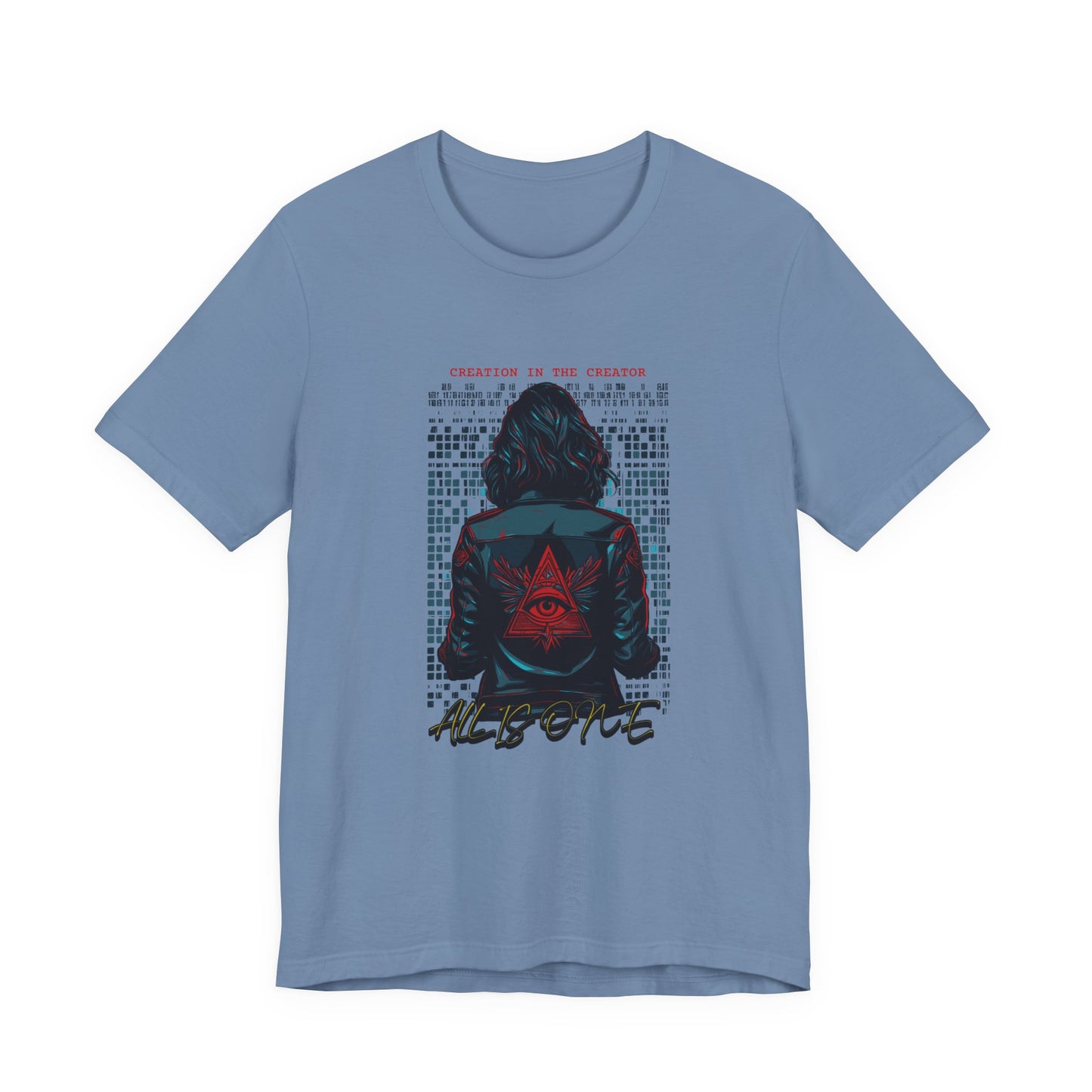 Philosophical Insight T-shirt | "Creator in the Creation, All is One"