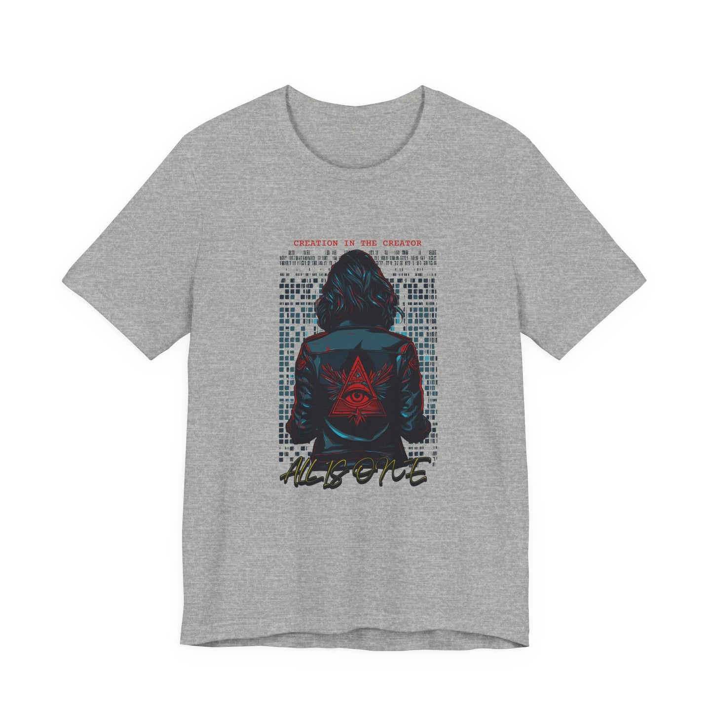 Philosophical Insight T-shirt | "Creator in the Creation, All is One"