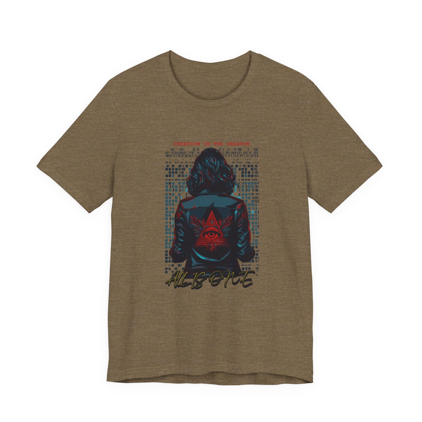 Philosophical Insight T-shirt | "Creator in the Creation, All is One"