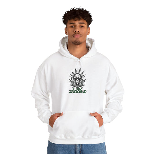 Zkittlez Alien Weed Hoodie - Galaxy Stoner Sweatshirt, Space Marijuana Pullover, Celestial Cannabis Jumper, UFO 420 Hooded Sweater, Trippy